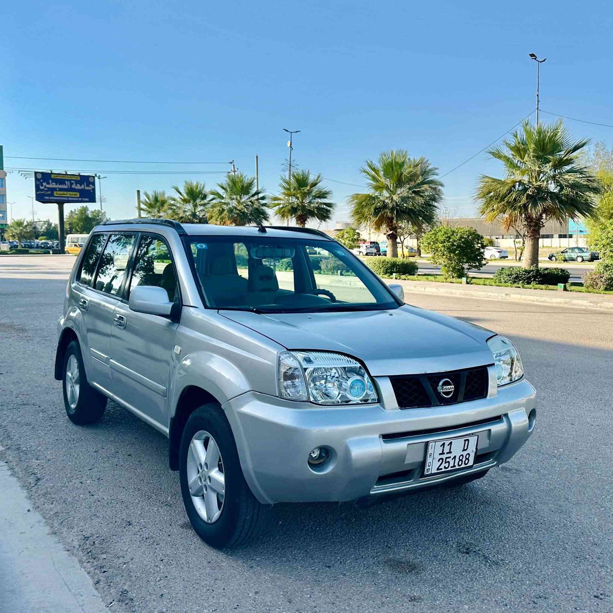 *********** 
نيسان إكس-تريل (Nissan X-Trail)
موديل 2006، وارد خليجي ياباني الأصل ،
رقم بغداد أنگليزي بأسمي ملصق هزة وسنوية مجددة لغاية 2030محرك (2400 - 4 اسلندر) ، وگير اوتماتيك تبريد شغال حدادية ممتازة شاشة مصابيح ضباب سفلية  نظام دفع رباعي All Mode 4x4 الذكي ، دفع رباعي ، مكفول من الحادث صبغ حزام للجمالية فقط اثر جراد فقط تحويل مباشر مكان السيارة بغداد الدورة السعر 69 بيها مجال حك الجيه كربلاء, العراق
