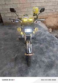 ماطور 2025 للبيع دبل سويج بصمه تشغيل عن بعد   محرك 200cc 07718793097