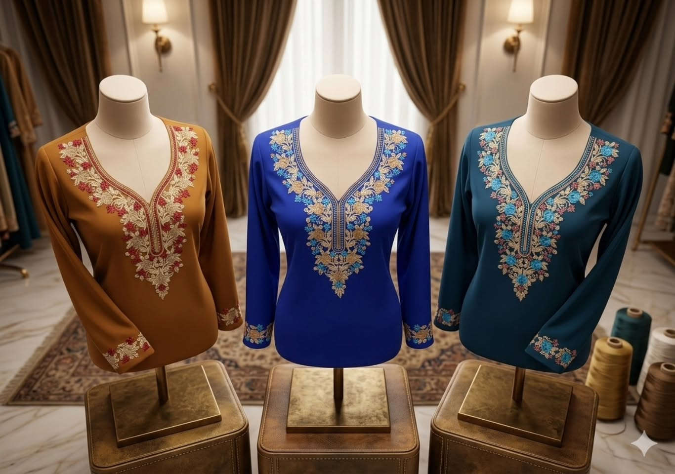 الي يتميز بتطريزي كل الخوات يمي يطرزون حتى يتميزون بمناسباتهم💙🧡🩵
شغل تطريز  (دشاديش) (وشاحات كلية) (سكارفات)(بديات) (أسماء) (عبايات) حسب الطلب( جملة أو مفرد ) يوجد التوصيل لجميع محافظات العراق🧵🧶🪡


**إذا كنت صاحب هذا الإعلان وتريد حذفه لأي سبب، رجاءا أرسل رسالة إلى الدعم الفني**