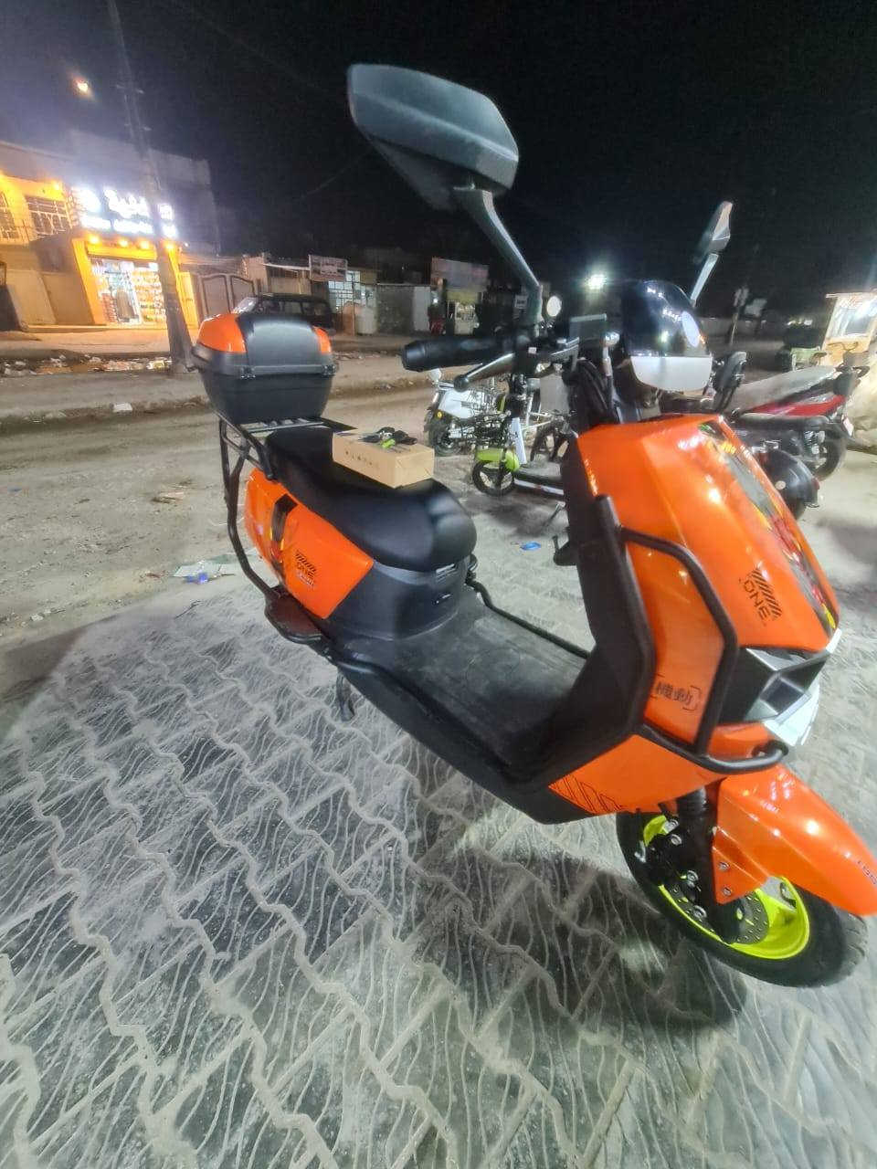 سلام عليكم دراجه سكنس موديل 2026 .
استعمال فقط 5 ايام .اخت الجديده شخط ما بيها .
6 بطاريات كبار .
نظام 4 نمر .
تشغل بصمة عدد2 +كرت ...
سرعه 125.
نظام رجوع لخلف R.
السعر 850.
***********
*********** متوفر واتساب أو خاص .
مكاني ابو غريب مجاور مجمع بدور بغداد السكني .
