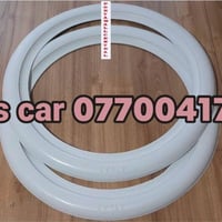 لعشاق التمييز الكلاسيكي توفر اطار اطلس ابيض لإضافة شكل كلاسيكي للتاير ...