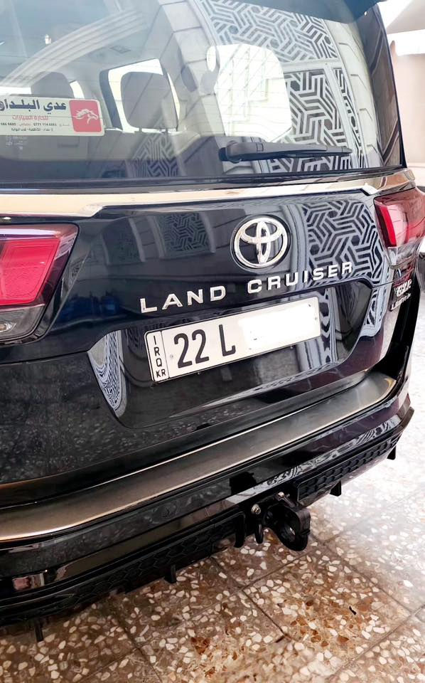 تيوتا لاندكروزر ٢٠٢٢
محدثة بلاك ادشن
مضاف اليها شباك اسود ليد
ترايش نيكل جانبي وخلفي،
دعاميات و لحية امامية وخلفية
بروجكتر 
رقم اربيل
مكينة ٤٠٠٠ تنفس طبيعي
عداد المسافات ٣٦ الف كم
مري شفط 
فور ويل درايف
نظام السرعة مع الدفع الرباعي
نظام الزحف
مقاعد جلد كهرباء تدفئة وتبريد
باب خلفي كهرباء
حساسات امامية وخلفية
كامرة خلفية
ثلاث شاشات تطبيق
هيد فون عدد ٢
سلايد 
اشاير بالمري
شحن لاسلكي
هاند بريك بصمة
سبير مانازل
ملحقات العدة كاملة
السيارة بأسمي 
مكانها بغداد اليرموك
السيارة مكفولة من اي بارد او تصليح او صبغ ماعدا تحديث الدعاميات
الاتصال *********** يوجد واتس اب
