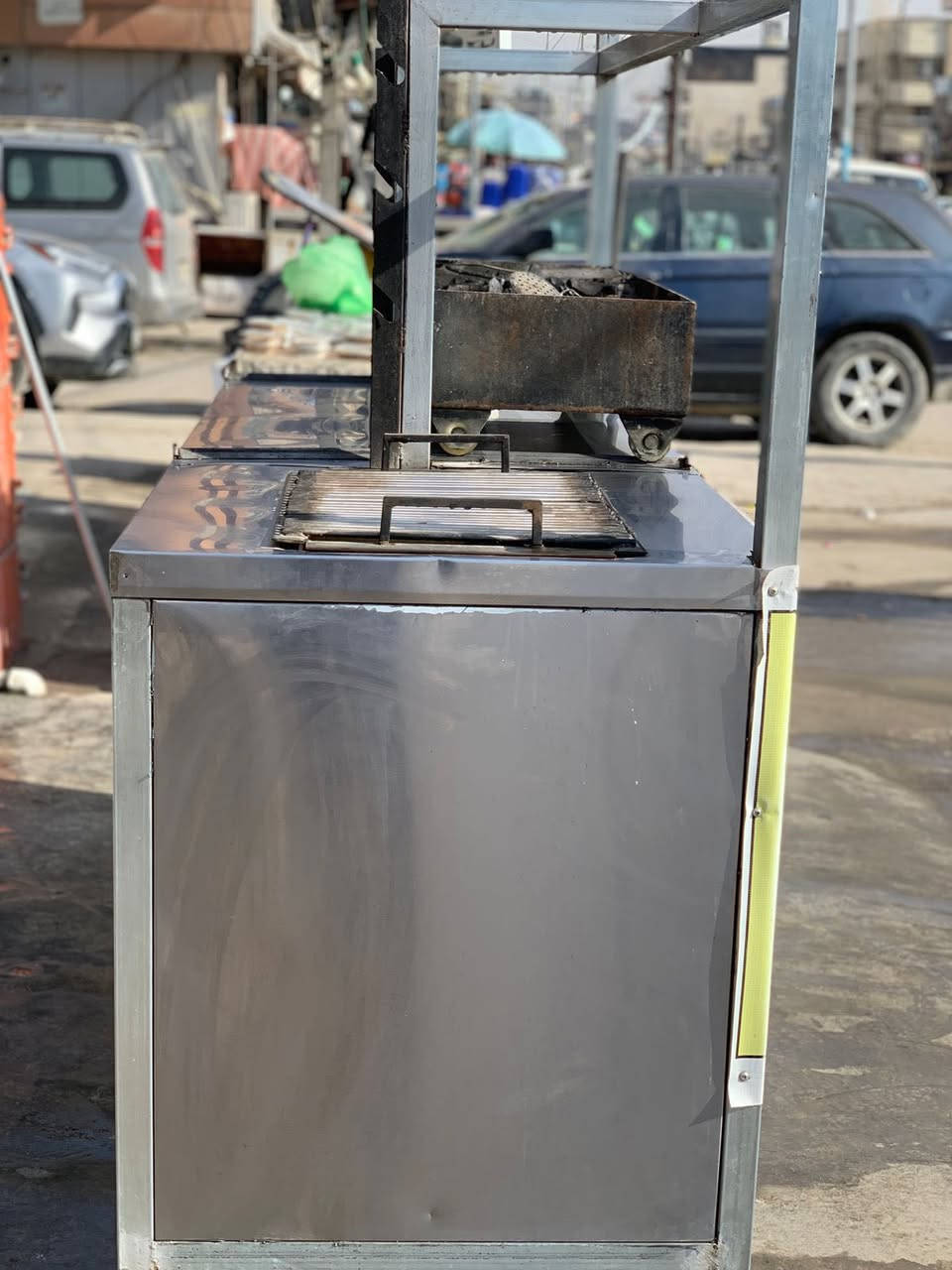 متوفر شوايه دجاج حجم كبير
كامله مكمله  ب ٦٠٠ وبيه مجال 
ومتوفره شوايه كص وبركر ع الفحم شغل درجه أوله 
كامله مع غراضه ب ٧٠٠ وبيه مجال 
تعال وتدالل 
العامريه شارع المضيف 
للاستفسار ***********
