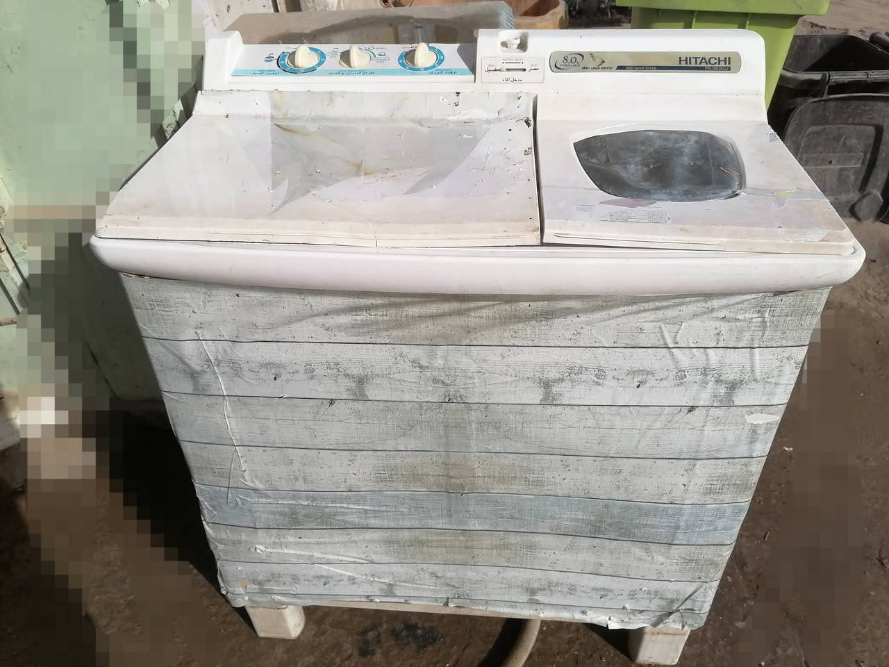 غسالة هيتاشي ٨ كيلو غسل وتنشيف مامصلحه ابد عالفحص
سعرها ٧٠ الف
حلة بكرلي *********** الرقم بيه واتساب
