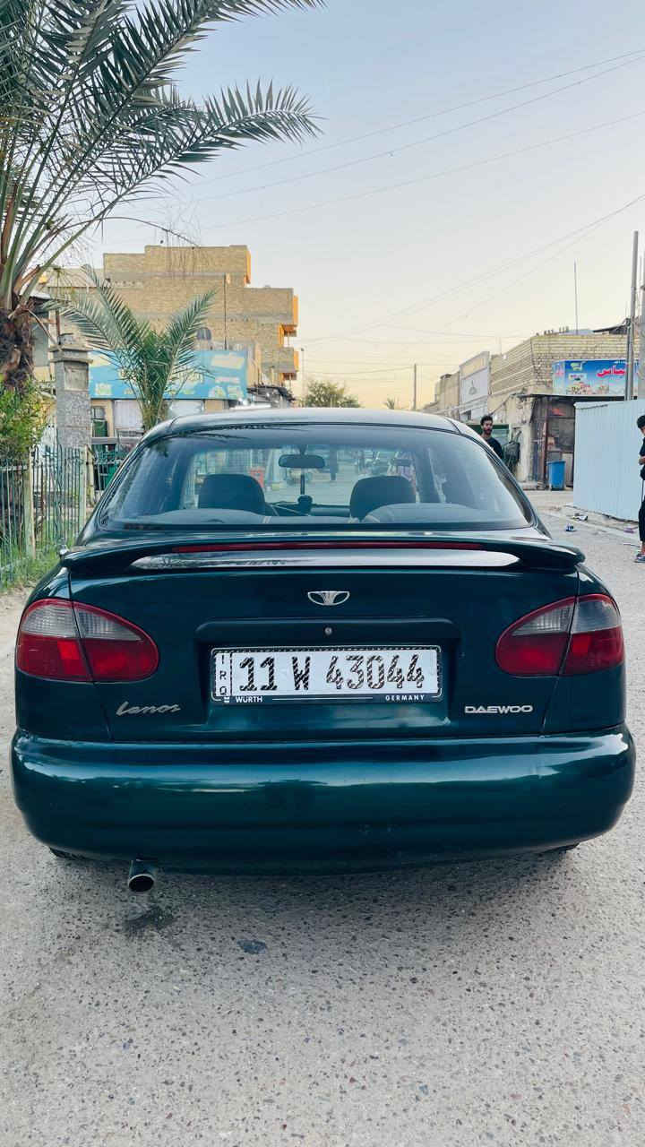 دايو لانوس موديل 2000
رقم بغداد أنكليزي هزة جديدة بأسمي 
مصبوغة عام كير أوتو 
تبريد شغال كهربائيات كلهة شغالة  السعر 42 و بيهة مجال بسيط مكاني بغداد الشعلة *********** بي واتساب بغداد, العراق
