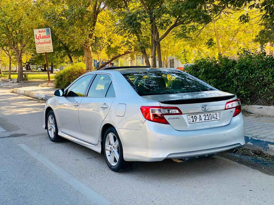 كامري مديل 2012امري حادث جاملغ وبنيد وجاملغ كلير والباقي مكفوله كفاله عامه السعر 118سياره جديده وجاهزه حداديه تخم تاير محرك وكير مكفولات محرك 2500المرغوب فول مواصفات فتحه شاشه داخل جلد حساسات خلفيه كشنات كهربائي منضومه زينون رقم كربلاء دولي للأستفسار *********** 
مكان السياره كربلاء كربلاء, العراق
