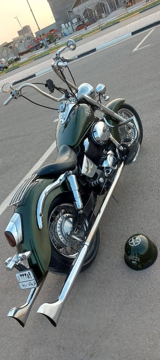 هوندا شادو 400cc 
دراجه معدله بالكامل تعديل جيكانو 
و التزويد مثل ما موضح بالصوره 
لون مميز 
ستيرن جيكانو ستيل 
صالنصات يمين يسار ستيل 
سوبايه ستيل 
درع هارلي ستيل 
استرايح هارلي 
مصطره بلوجكترات 
مكينه كهربائيات عالبلاد رقم كربلاء تحويل ثاني يوم
سعر 27 ورقه تواصل ***********
