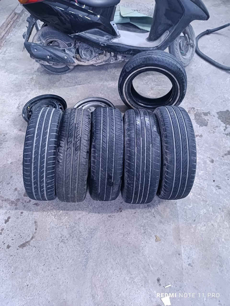 تايرات للبيع حجم 13/175/70
وزوج اوياله مال سايبه 

مكاني بغداد ***********
