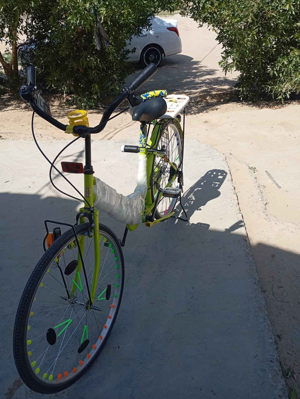 السلام عليكم باسك للبيع 2025 السعر 120 المكان كربلاء 
 هو والغرض البي حجم 26 رقم الهاتف ***********
