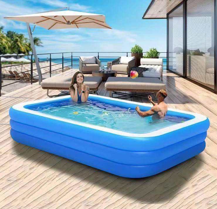 #الصيف_كيف 😍
والجو ناااار 🥵
استمتع بأجواء العيد والصيف مع اطفالك 😍♥️ 

متوفر برك سباحه باحجام مخلتفه وبجودة عالية واسعار مميزة 

✅ الحجم الاول 205*150*51 سم بسعر 119 شيكل فقط
✅ الحجم ثاني 262*175*51 بسعر 149 شيكل فقط
✅ الحجم الثالث 305*183*51
بسعر 179 شيكل فقط
✅ الحجم الرابع 305*185*61
بسعر 199 شيكل فقط

#هدية_منفاخ_رقع_بركة_مع_كل_بركة
صورة المنفاخ متوفرة ضمن الصور وفي التعليقات 
للطلب التواصل على رسائل الصفحه👇
🚕🚕 التوصيل متوفر لمناطق الضفة والقدس والداخل חיפה, HA


**إذا كنت صاحب هذا الإعلان وتريد حذفه لأي سبب، رجاءا أرسل رسالة إلى الدعم الفني**