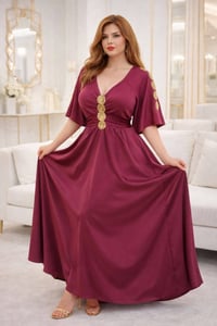 دشداشة • زبدة تركي • مقاسات ٢x-٥x