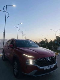 بيع او مراوس  سنتافي وارد امريكي ٢٠٢٣ لون احمر  حادثه موضح بلصور صور ح...