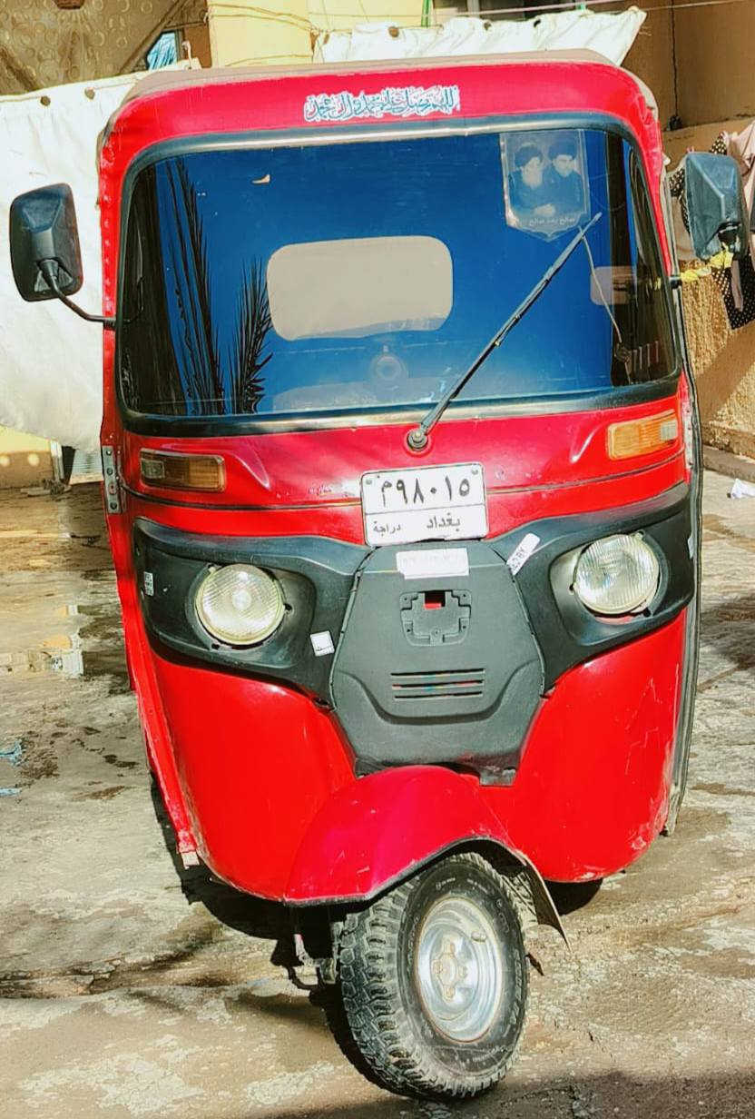 السلام عليكم تكتك للبيع موديل2018 لون احمر مجفته مكينه واكسل مابيها اي نقص
مصبوغة عام رقم وسنوية تحويل ثاني يوم
سعر(5000)خمس ملايين وبيها مجال 
رقم:‏ ‏‪***********‬‏ ‏
بغداد/المدائن/الوردية.
