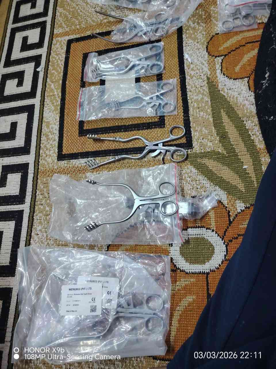 ادوات جراحيه منوعه تقريبا ٤٥٠ قطعه جدد للبيع


**إذا كنت صاحب هذا الإعلان وتريد حذفه لأي سبب، رجاءا أرسل رسالة إلى الدعم الفني**