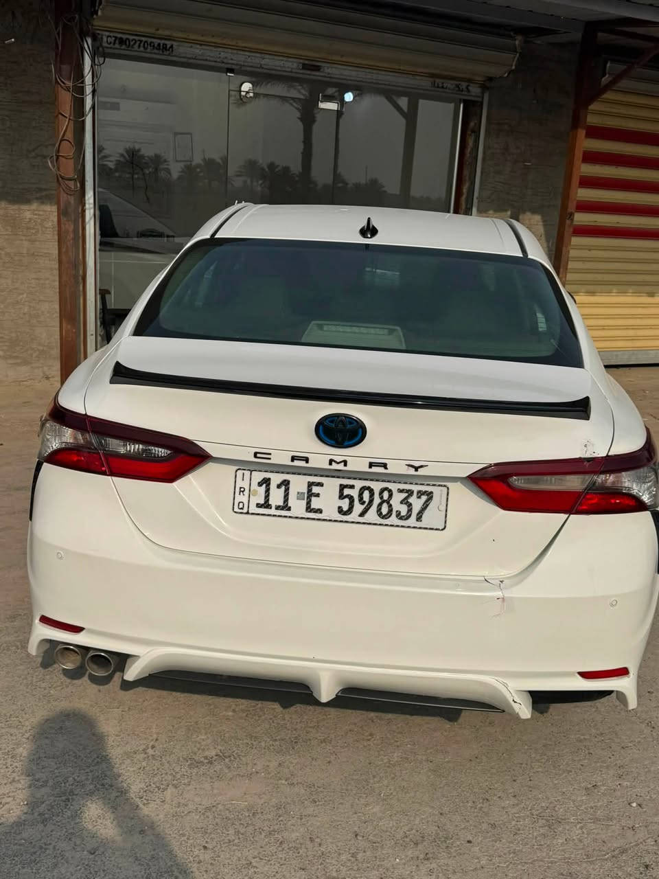 سلام عليكم. كامري للبيع موديل ٢٠٢٢se هايبرد معروفه مواصفاتها  ضرر خلفي جاملغات خلفيه  مصبوغه من امريكا اي  صبغ غيرهن ما بيها شرط الفحص  دعاميه خلفيه مبدله والصندوك مكان الرقم. مصبوغ بس اما الباقي كله مكفول.  حادث امريكا موضح بصور بلمنشور  اي حادث داخل العراق ما بيها 
السعر ٢١٠$ 

***********
