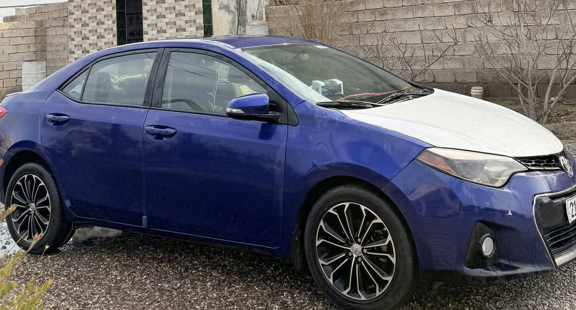 للبيع كورلا ٢٠١٦ فئه S محرك ١٨٠٠ المرغوب رقم سليمانيه الجديد مع كابون بانزين سياره مال بيت   ***********  او مراسله الحساب
