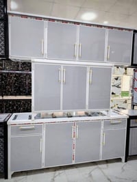 كاونتر جديد • ٢م+٢م • سنك مرمر ١٣٠سم