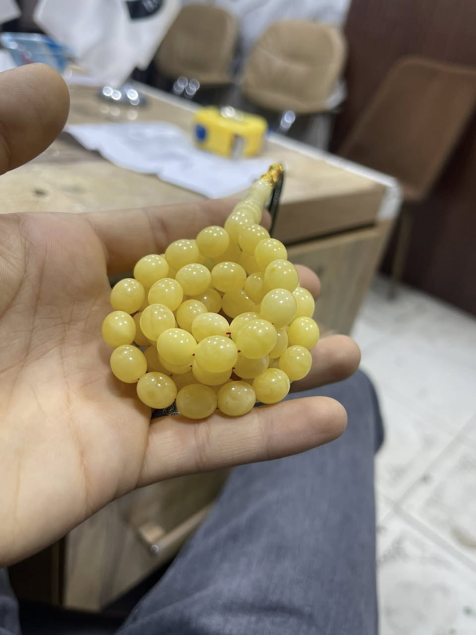 شوفولي جمال هاذا المسباح السوبر
مسباح كهرب كصة بيض الحمام سوبر افحص وين ما اتريد بل ذمة شاهد ستندر سيراميك مشجر وزن المسباح 41غرام تلبس بل رقبة خامة مرتاحة جميلة السعر300$دولار

مكاني البصرة وعندي توصيل للمحافظات الي يحب المو شراي لا يراسل رجآ ***********تلفون
