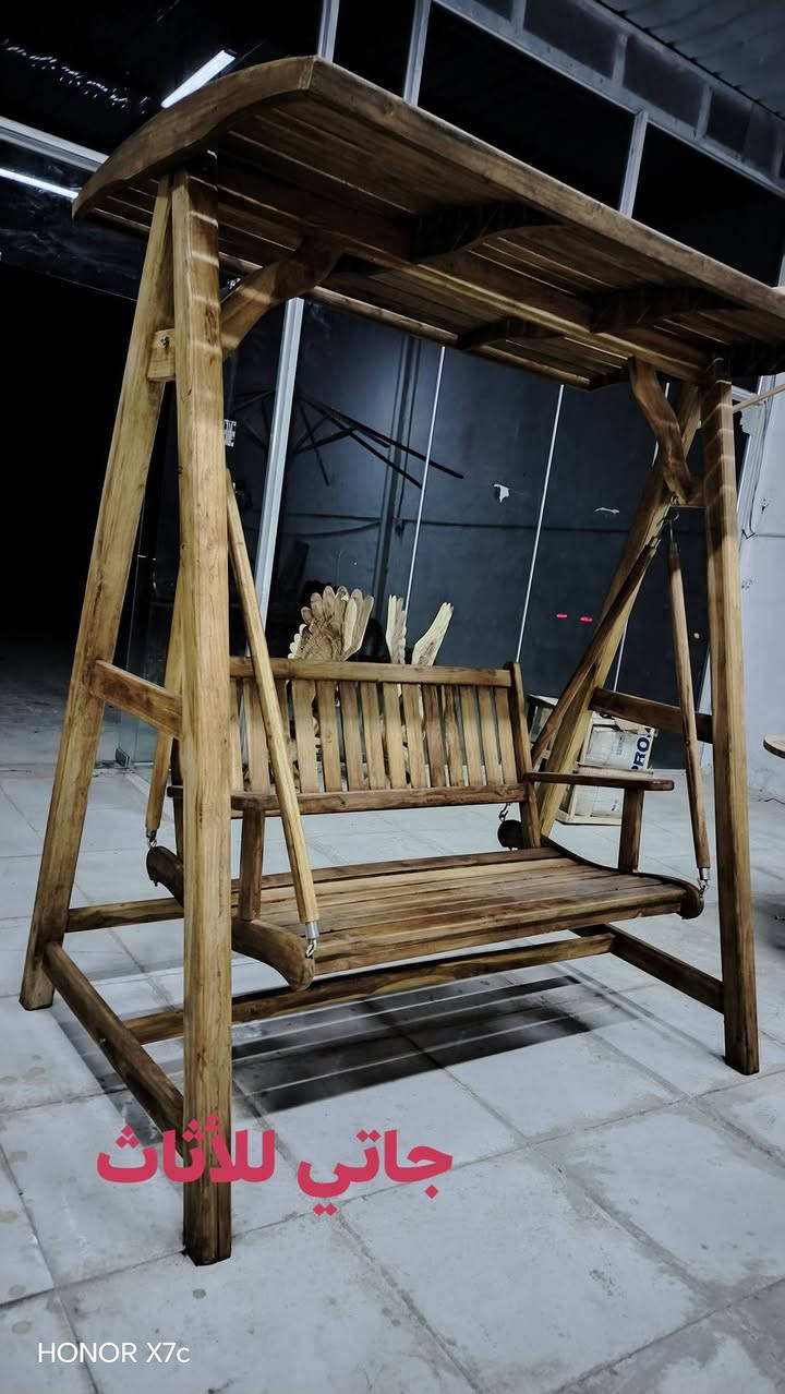 جاتي للأثاث مرجوحه خشب صاج اندونيسي تتحمل اوزان لطلب والاستفسار واتساب *********** جمله ومفرد
#اثاث #طبلات #جاتي#تحفيات #مرجوحه
