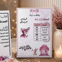 هدية نجاح • كوب ولوحة • مخصص باسم
