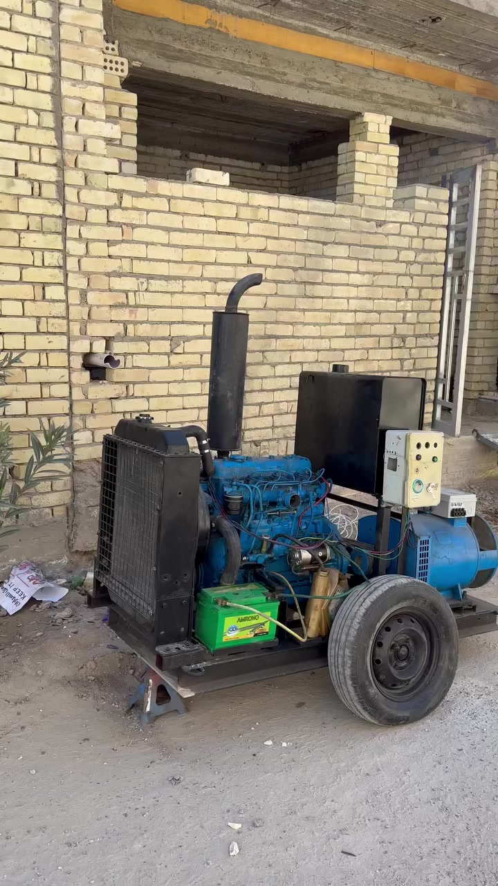 السلام عليكم
مولد 30 كيفي ثري فيز محرك تيوتا داينا 
سعرها قفل قفل 12  ورقه بدون عمله 
مكاني بغداد الدورة البعيثة 
رقمي ***********
