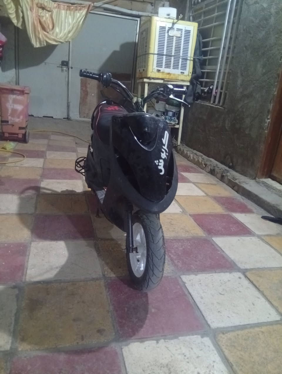 سلام عليكم حبايب ماكس عدله دراجه ع وضع الحاويه بس حربيه وكل غراضها بلاد ما عدا الويل وصالنصه سلف هندر سبعه ومعدل كلش حلوه مكاني نجف يم مجسرات الزهراء سعر خاص او اتصل. ***********
