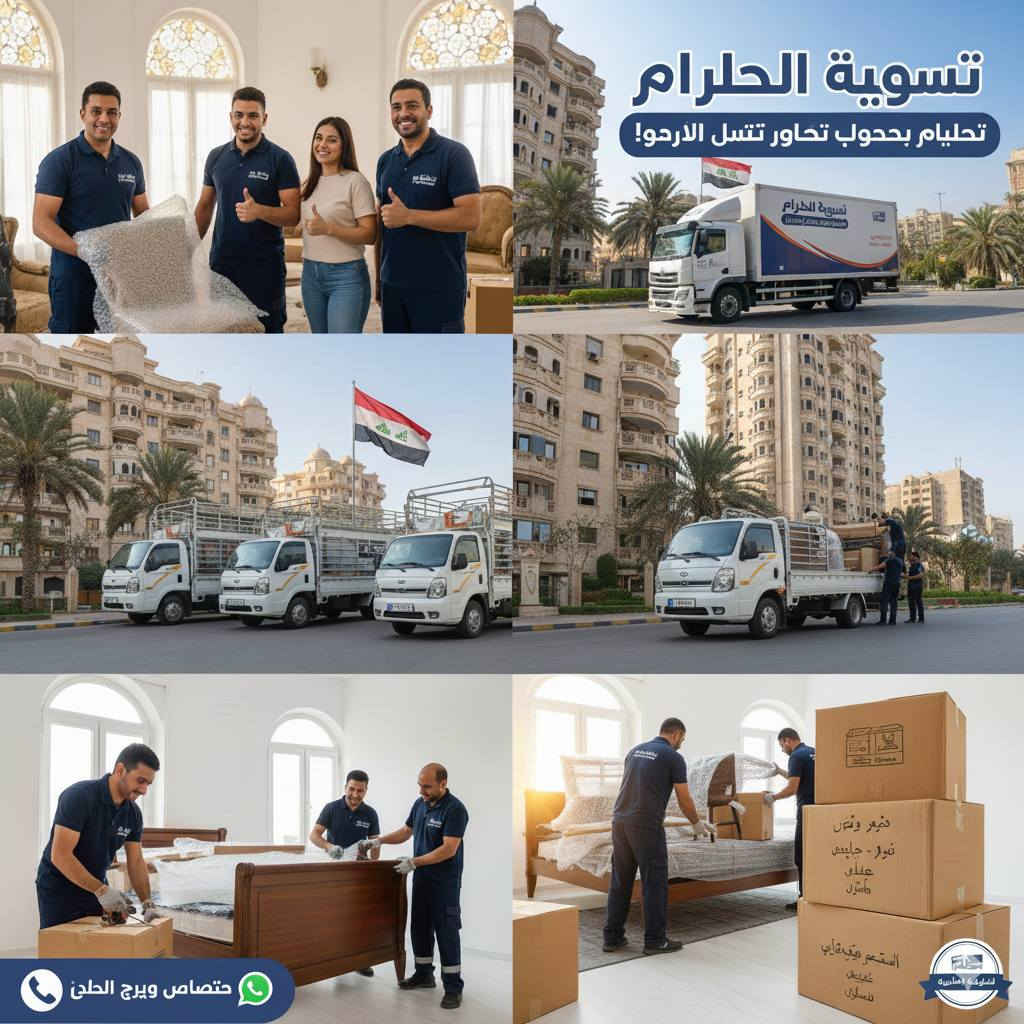 #نقل_أثاث #بغداد #فك_وشد #غرف_نوم #المحترف #العراق #خدمات_منزلية
رقم الهاتف (***********)متواجدين واتساب
: راحتكم وأمان أثاثكم هي مسؤوليتنا! 🏠🚚
هل تبحث عن الدقة والأمان في نقل أثاثك؟ "المحترف" بخدمتكم دائماً داخل وخارج بغداد.
لماذا تختارنا؟
✅ فك وشد جميع أنواع غرف النوم (التركي، الصيني، والنجارة المحلية) باحترافية عالية.
✅ فك وشد ونقل السبالت مع ضمان الكفاءة.
✅ كادر متخصص وعمالة حريصة على سلامة كل قطعة أثاث.
✅ سيارات نقل حديثة ومجهزة.
📍 خدماتنا تغطي كافة مناطق بغداد والمحافظات.
للحجز والاستفسار، اتصل بنا على:
[المحترف - ثقة في النقل وإتقان في الشد
ننقل أثاثكم وكأنه ملكنا! خدمات متكاملة تشمل فك وشد غرف النوم وتجهيز السبالت داخل وخارج بغداد. سيارات حديثة وكادر خبير لضمان سلامة أغراضكم.
✨ خدمتكم غايتنا.
📱 للاستفسار: [***********]واتساب📞
المحترف.. اسم على مسمى!
