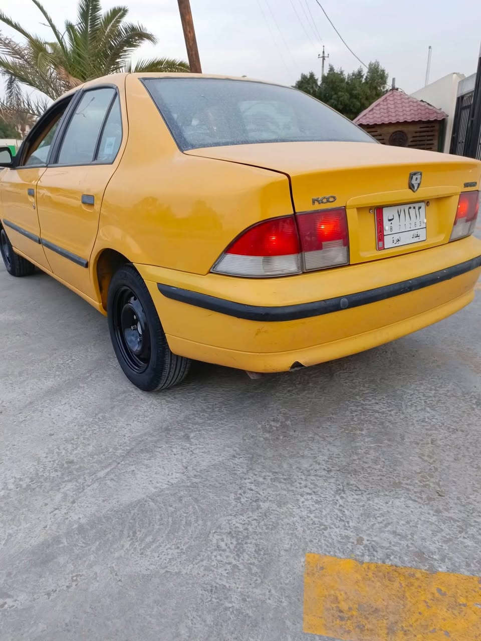 السلام عليكم سمند موديل 12 مكفولة ما عدة بيها جاملغ صبغ هيئة مصفرة سنوية ل 27 السعر 39 العنوان بغداد الرقم ***********
