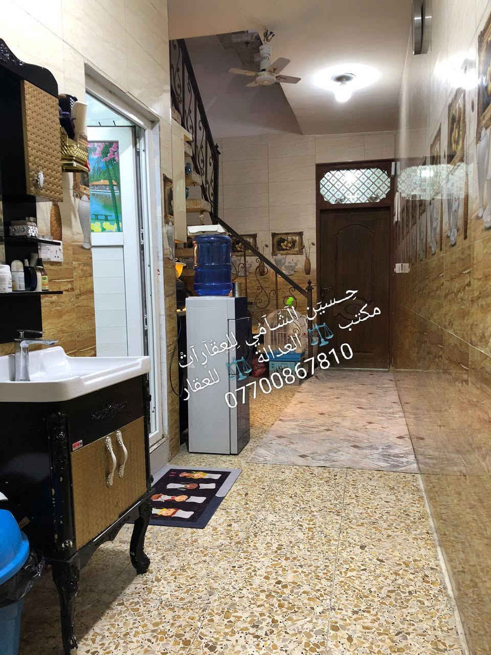 🧿﷽ 🧿
 📌 مشتمل  للبيع 🏡
📌مساحه 63م
📌ط1 كراج  واستقبال وحولي وغرفه وخدمات
📌ط2 غرفتين نوم  وخدمات وسطحين وبيتونه
📌 الرصيف 3م والشارع12م
📃✏️العنوان 📌 بغداد  الشعب مقابيل مطعم حجي عادل 🏡 

📌عنوان المكتب #مڪتبَ_آلُِعٍدِآلُِة_لُِلُِعٍقٌآرٍ 
 بٰٰيٰع&شراء&بٰٰناء&هدم&دور &تہٰصہٰميٰم &اشرافہٰ&تنـِفيـٍذ
📌🌐بغداد الشعب شارع الاسواق المركزية مجاور مسبح العدالة 🌐
📌للاستفسار اتصل ☎️ 📞 *********** ويوجد واتساب وماسنجر
حٍسين آلُِشُآمي لُِلُِعٍقٌآرٍآت🪐

‏
