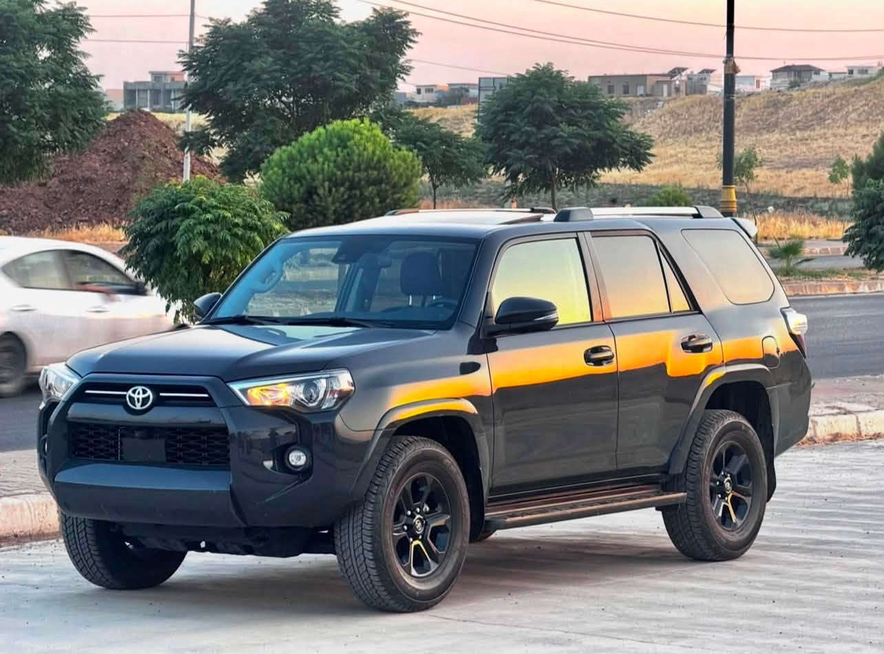 السلام عليكم
TOYOTA  4RUNNER SR5 Preniuim✍️2024
~ تويوتا فور رنر 2024 
~ وارد أمريكا  لون سمنتي مميز
~ محرك 6 سلندر  / V6 
~ فئة SR5 Prenium 
~سيارة جملغ خلفي باب صبغ 
~ ايرباكات كل سليمة  ماعدا برده سيستم 
~موصفات 1/1 
~ بصمة 
~ فتحة ( سيلايت )
~خمسة كاميرات امامية وخلفية وجانبية 
~ تو ويل. (2*4 )
~ شاشة كبير  كاميرة دوار 
~ ستيرن هيترة 
~ كاميرة خلفية 
~ داخلية اسود ملكية 
~ رادار أمامي و جانبية 
~ كشن أمامي كهربائية 
~ كشن جلد هيتر
~ لايتات عدسة زينونة 
~تحديد سرعة 
~ حجم تايرات 17 
~ سبعة راكب ( ثلاث مقاعد)
~ ماشي 14 الف ميل 
~سيارة بدون رقم لازم ترقيم شيمالية 
~ رقم شانسي موجود للمنشور 
~صوره حادث موجود للمنشور 
~ سعر  ( 300 )💰ورقة دولار بيها مجال 🤏
~ مكان عقرة 
رقم تلفون و  واتساب ☎️
***********
