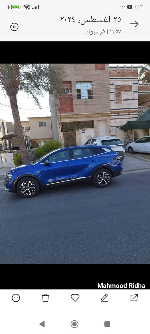 23 وارد امريكي رقم اربيل بأسمي ماشيه 21 الف ميل فقط كامل مواصفات عدا الفتحه حادث خفيف واضح بالمنشور للاستفسار *********** بغداد عامريه
