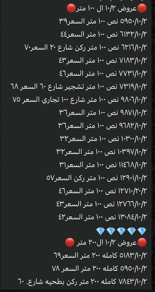 السلام عليكم شركة الياقوت الاحمر للعقار للستفسار اتصل ***********
