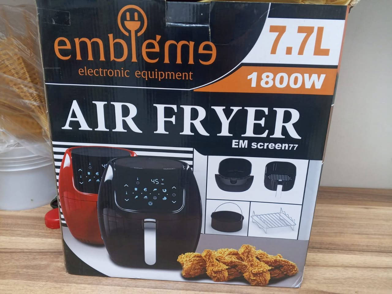 قلايه هوائيةسعرها 80 مستخدمة قليل المكان كركوك


**إذا كنت صاحب هذا الإعلان وتريد حذفه لأي سبب، رجاءا أرسل رسالة إلى الدعم الفني**