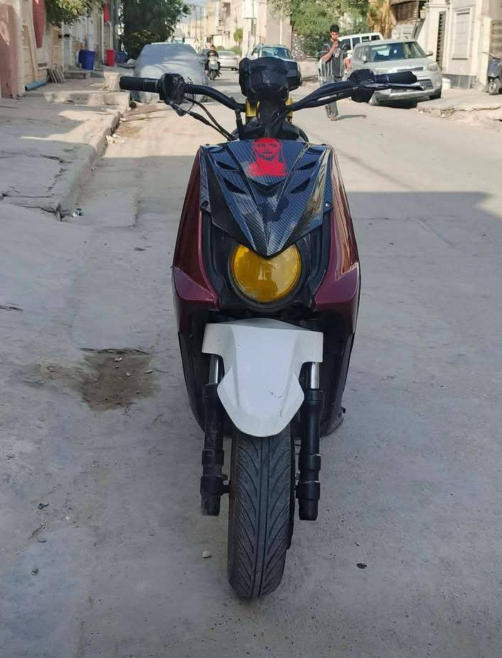 سلام عليكم دراجه جبلي البيع  جميع الكهربايات شغاله بوشه 59 اوراق موجودة  السعر 650وبيه مجال مكاني بغداد حسينه المعامل الشراي يتصل الرقم ***********
***********
