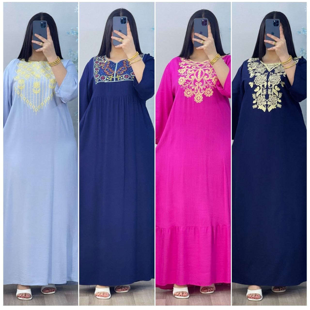 #دشداشه نسائي دبل كلوش تطريز وستراس  😍

الخامه كشمير ايطالي اصلي 

القياسات من 2XL الى 5Xl  

توصيل بغداد 5 لاف 
محافظات 6 لاف 

للحجز والاستفسار خااااااص


**إذا كنت صاحب هذا الإعلان وتريد حذفه لأي سبب، رجاءا أرسل رسالة إلى الدعم الفني**