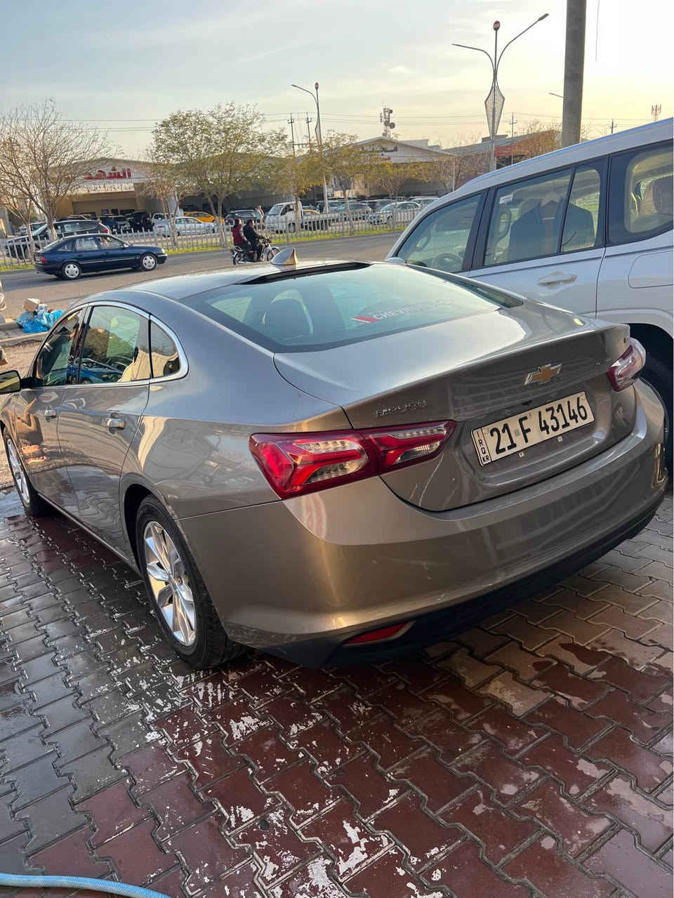 ماليبو موديل ٢٢
للبيع أومراوس حسب القناعه
جامرلغ امامي صبغ فقط
بدون دواخل 
بجم كله بلادي محرك كير ما مفتوح 

***********
السعر ١٢٣ كركوك, العراق
