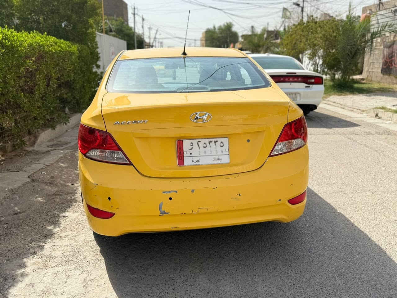 سلام عليكم اكسنت وارد خليجي 2014 سياره مكفوله كير مكينه تخم تاير دوشمه عام عبوه جديده ادامه كامله لا ضربه ولا تبديل لغود شواصي دواخل كفاله بيها معجون بلهلال وبلباب قليل اثر  صدعات باقي سياره كفاله سعر 88 مكان بغداد العبيدي رقم ***********
