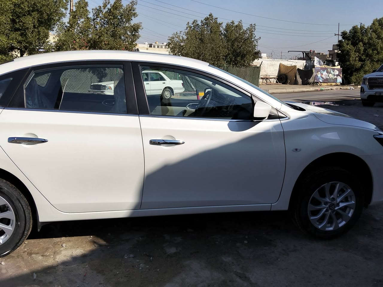 نيسان سنترا 2025. مكفول من كلشي محرك 1600 تبريد ثلج قطعتين فتحة بانوراما سلايد بدون رقم ***********   مكاني بغداد السعر 131 ورقة
