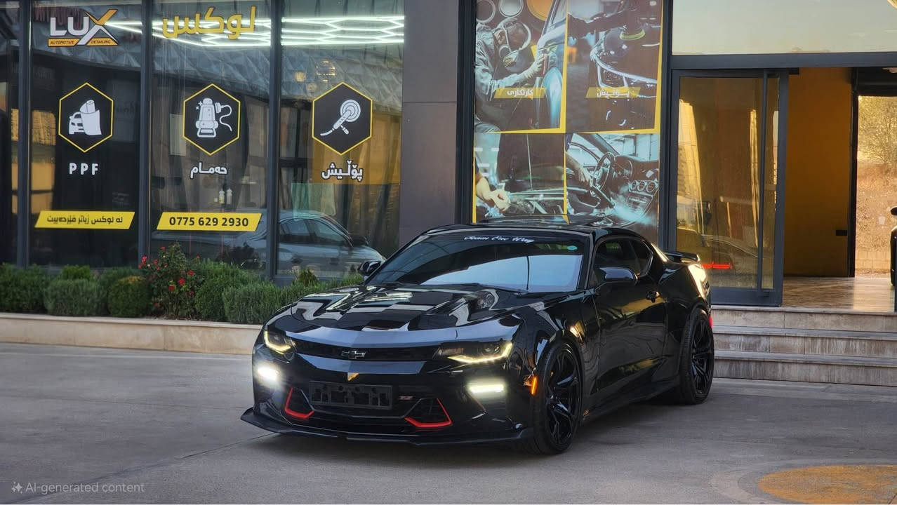 للبيع Camaro SS 
📍 الموقع: سليمانية  
📅 الموديل: [2017]  
⚙️ المحرك: [٨ سلندر ]  [گير ٨ نمر] 🔥 
📏 الممشى: [٦٩ ألف]  
🎨 اللون: [اسود]  

✨ المواصفات:  
- شاشة جبيرة
- كاميرا خلفية  
-كشنات كهرباء   
- تشغيل بصمة
-٤ وضعيات قيادة [تورينك، سبورت، تراك، ثلج]
-وضعيات ستيرن [سبورت، كومفورت]

✨ الاضافات:
-دعامية Red S
-سبويلر SS بلادي
-بگ لايت بلادي ليد
-حلوك صالنصا كورسا اصلي
-ويالة 1LE 

🛠️ الحالة:  
حادثها جاملغ سايق و نص باب السايق و جاملغ خلف السايق صبغ. اقل الشبر من البنيد صبغ بس البنيد بلادي. بدون قطرة دواخل و الايرباكات سليمة.

💰 السعر جداً مناسب اتصل و تدلل

📞 للتواصل: واتساب
0️⃣7️⃣7️⃣0️⃣ 4️⃣7️⃣5️⃣ 4️⃣5️⃣ 3️⃣3️⃣

Camaro SS
📍Shwen: [Slemani]
📅 Model: [2017]
⚙️ Makina: [8 pston / 8 ger] 🔥
📏 Roishtn: [69 hazar]
🎨 Rang: [Rash]

✨ Mwasafat:
-Shasha gawra
-Camera w 7asay dwawa
-Kushni karaba
-Basma w shaxal
-4 mode lexurin [Tour, Sport, Track, Snow]
-Mode sukan [Sport, Comfort]

✨ Jwankary:
-Da3amy Red S
-Balli SS asli
-Bag layti LED bilad
-Sara salonsay Corsa asl
-Wheel 1LE asl Two Size

🛠️ Da3m:
Chamalaxi sayaq w niw dargay sayaq boyaxa, lagall chamalaxi dway sayaq, kamtr la yak bst la bonitakaya haya boniti bilada. Be naw grtn be shansy be airbag. 

💰Nrxi zor gwnjaw w xwar bazar 

📞 Whatsapp:
0️⃣7️⃣7️⃣0️⃣ 4️⃣7️⃣5️⃣ 4️⃣5️⃣ 3️⃣3️⃣ السليمانية, العراق


**إذا كنت صاحب هذا الإعلان وتريد حذفه لأي سبب، رجاءا أرسل رسالة إلى الدعم الفني**