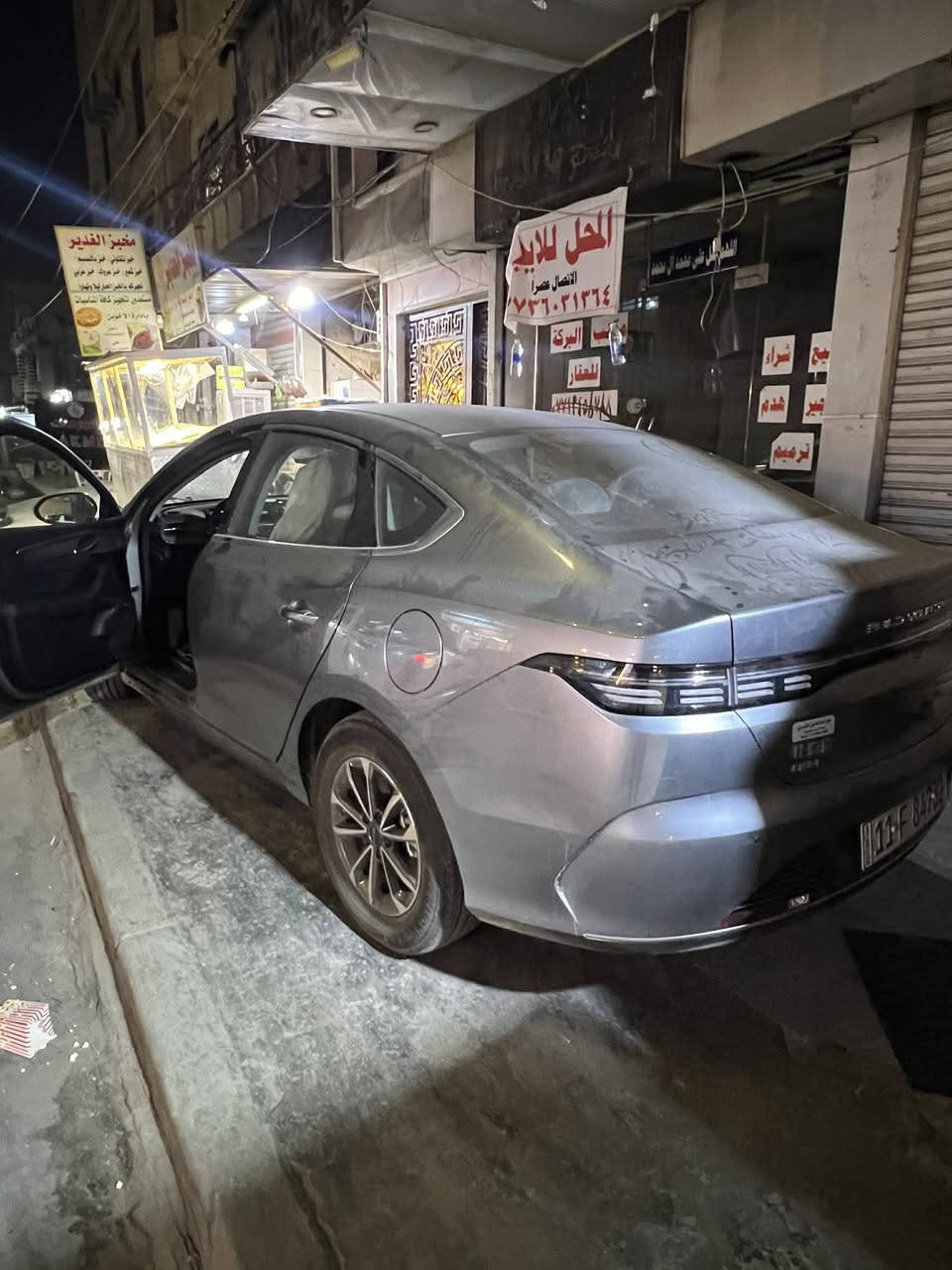 BYD 2025
للبيع ماشيه 34الف بيها جم طخه ولبكلايت الخلفي ايضا مكسور شويه منه سياره مابيها اي مشاكل الحمدلله السعر 18مليون و200 وبيها مجال 
العنوان بغداد الدوره :***********
