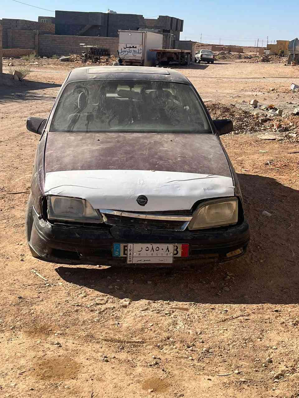 اوبل اوميكا للبيع  السعر١٩ ورقه.             
السياره شغاله نواقصها بسيطة
 ولداعمية الامامية انطيك وحده جديده 
تريد تحويل تريد وكالة بسم واحد من اهل الرطبة 
الرقم ***********

