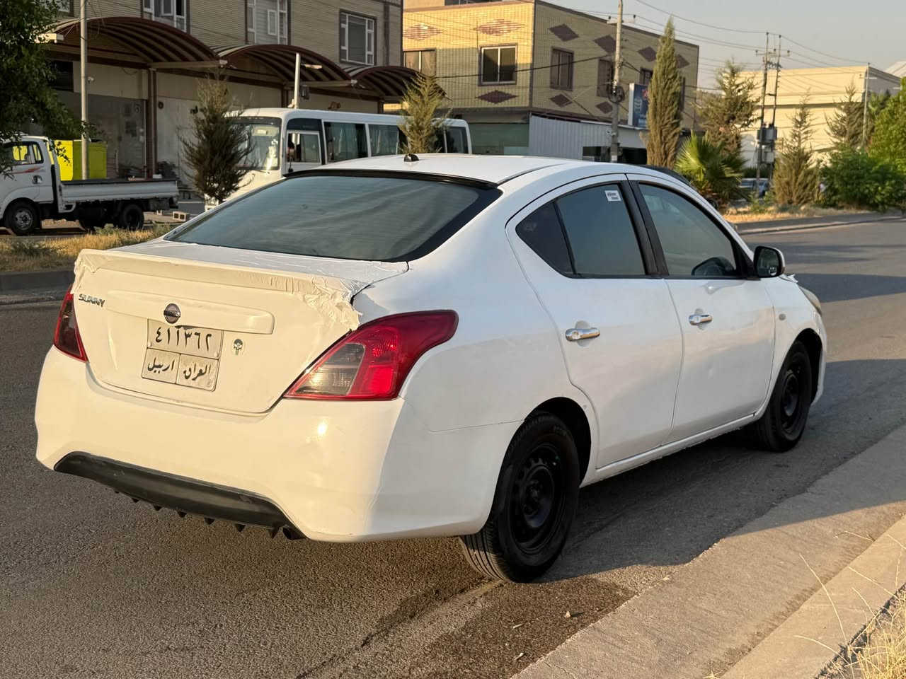 Nissan sunny #202
Model 2016
نه عامه نه حيزام
جهمبي بيّش وپشت ههيه ئيّرباكً تهقهيه , بيّشى ههيتى شانسى
روقهم وسهنه وى كون
رويشتن / ٢٠٠ ههزاركم
٨٠٠ $ غه رامهى له سهره أربيل, العراق


**إذا كنت صاحب هذا الإعلان وتريد حذفه لأي سبب، رجاءا أرسل رسالة إلى الدعم الفني**