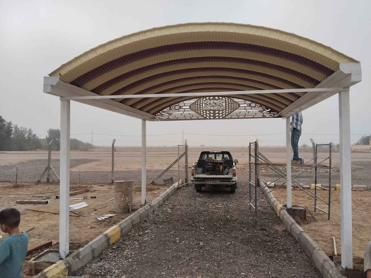 عمل سقايف الكيسبان بسعار مناسبه جدا جدا ***********// حدادة محمد عمل درجه اولى كافت  القياسات والجملونات الكيسبان بسعار مناسبه 🫡
