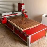 ماكينة CNC للنجارة ألمانية مساحة العمل: (120 في 240) سبندل: (3800) الح...