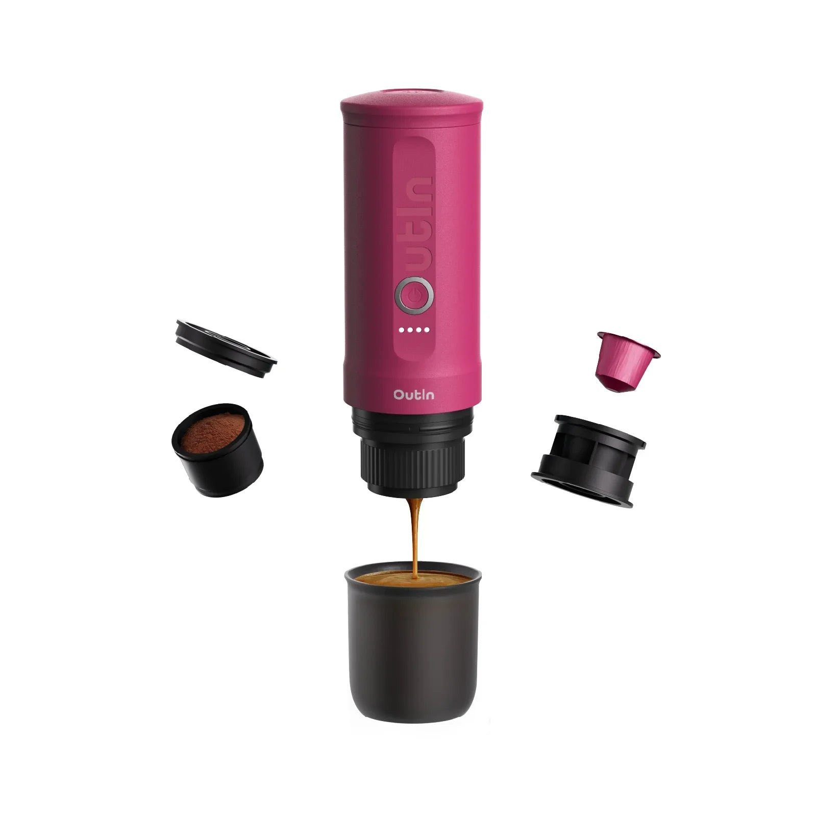 تم توصيل وجبة جديدة من أجهزة القهوة المميزة

 Outin Nano Portable Espresso Machine 

الجهاز العملي والغني عن التعريف لعشاق القهوة أينما كانوا ☕️

استمتع بتحضير قهوتك بجودة عالية .. تصميمه صغير وأنيق وسهل الحمل ويشتغل بسرعة وكفاءة ليمنحك إسبريسو مثالي خلال دقائق.

مميزات الجهاز:

 • متوافق مع كبسولات Nespresso والقهوة المطحونة

 • ضغط عالي يصل إلى 20 بار لنتيجة احترافية

 • تسخين ذاتي للماء خلال ٤ دقائق فقط

 • مثالي للسفر، التخييم، والرحلات 

سعر الجهاز ١٠٠ الف دينار عراقي🔥

للحجز والاستفسار راسلنا على الخاص 📩
او على واتساب ***********
