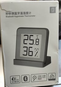 مقياس حرارة ورطوبة • بلوتوث • توصيل