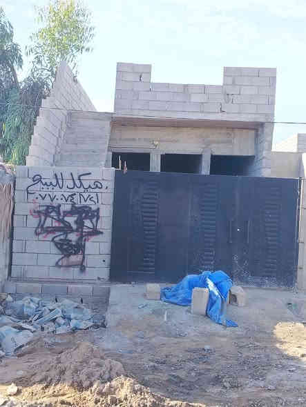 هيكل للبيع
100متر
كهرباء مجاري صب لاش بيه
الموقع كركوك زراعي كوباني قرب جامع مالك الملك
السعر ٢٢ بيه مجال

***********
