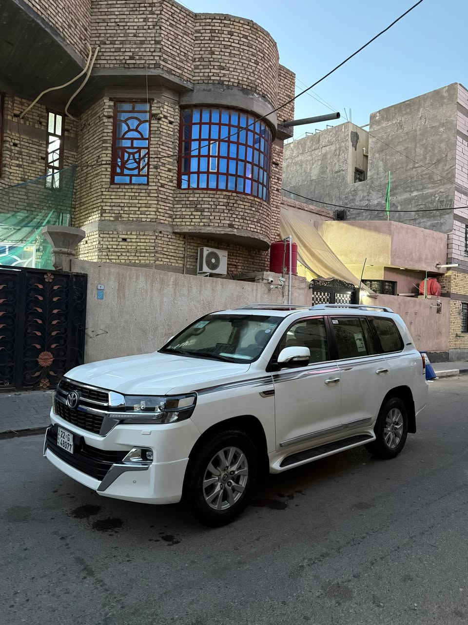 سلام عليكم
لاندكروز 2018 گاز (ديزل) gxr فئة الگراند تورك كفالة من الضربة والصبغ والتبديل ماشية 140 الف فول مواصفات رقم اربيل انكليزي 
رقم هاتف ***********
مكاني بصره ياسين خريبط
