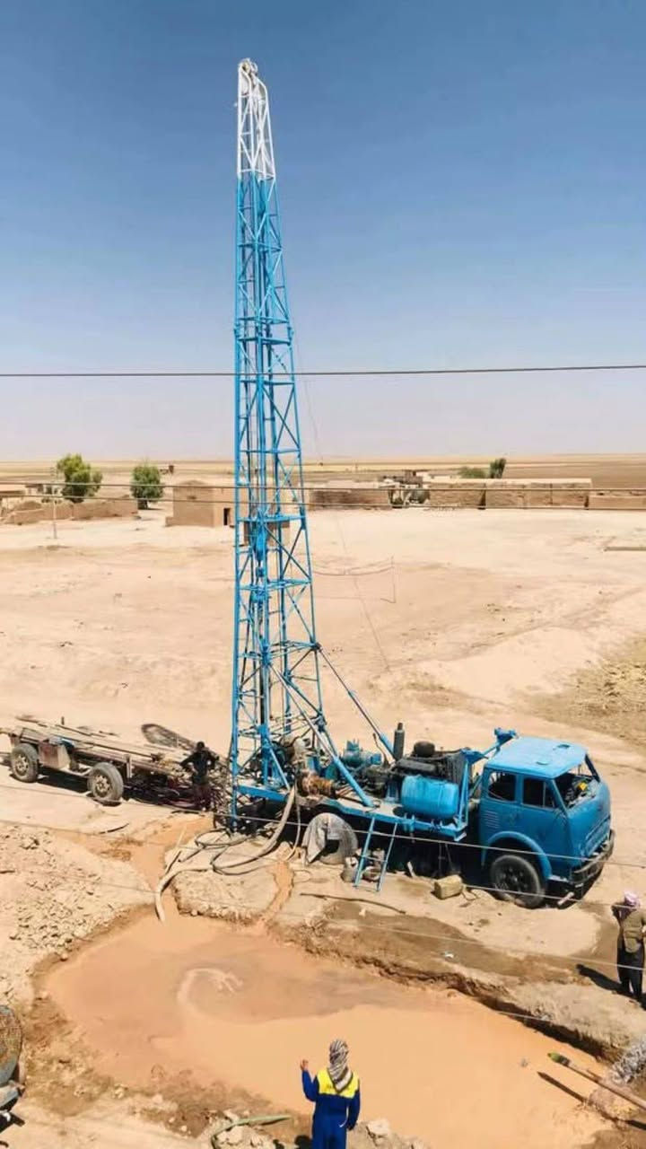 السلام عليكم حفارة ل بيع ب دفتر $70 ورقة وستاين 120 متر  ***********
