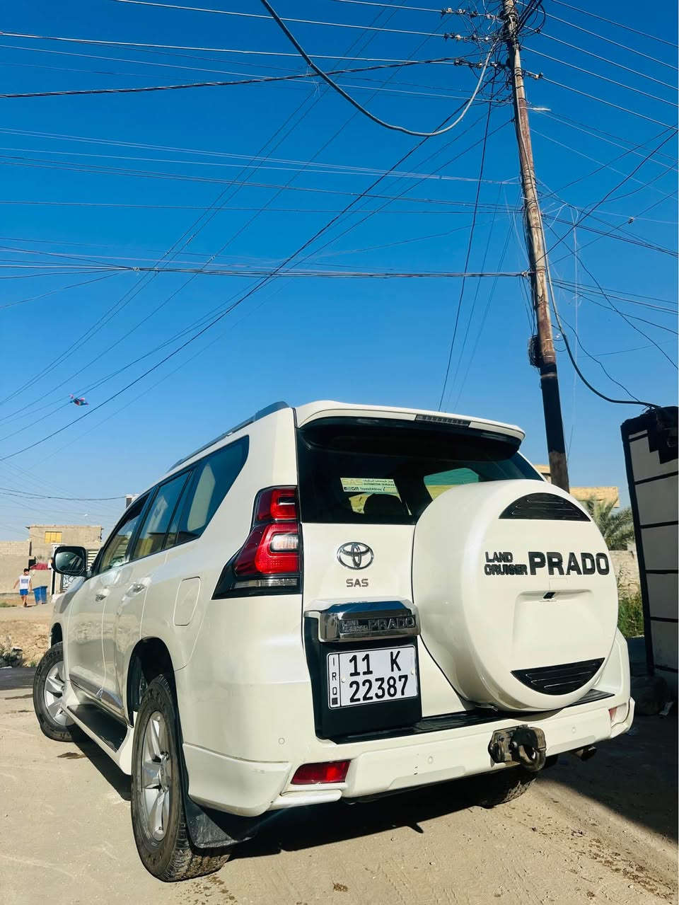 برادو 2019 بغداد بسمي جديده 
تخم تاير 
مكفوله 
دبل تانكي سبير تعليگ
مري شفط 
حساس  كامره 
كشن جلد  
كشن كهرباء 
فتحه 
بصمه 
7راكب 
3تبريد 
محرك 6v
السعر 380
للستفسار ***********
*********** بغداد, العراق
